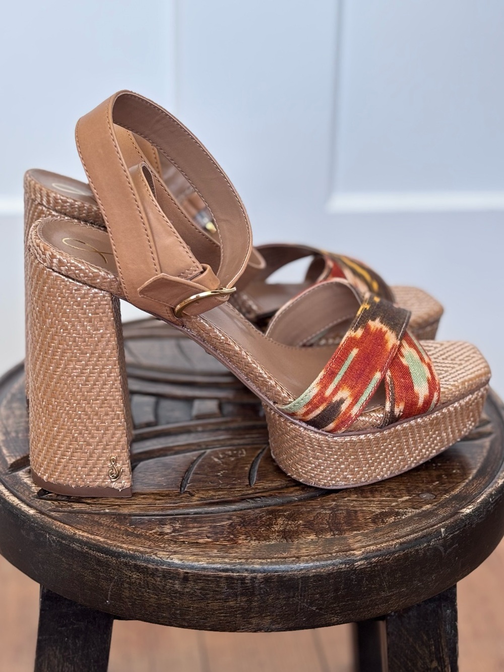 Sam Edelman Platform Nolita Sandals Sz 7.5